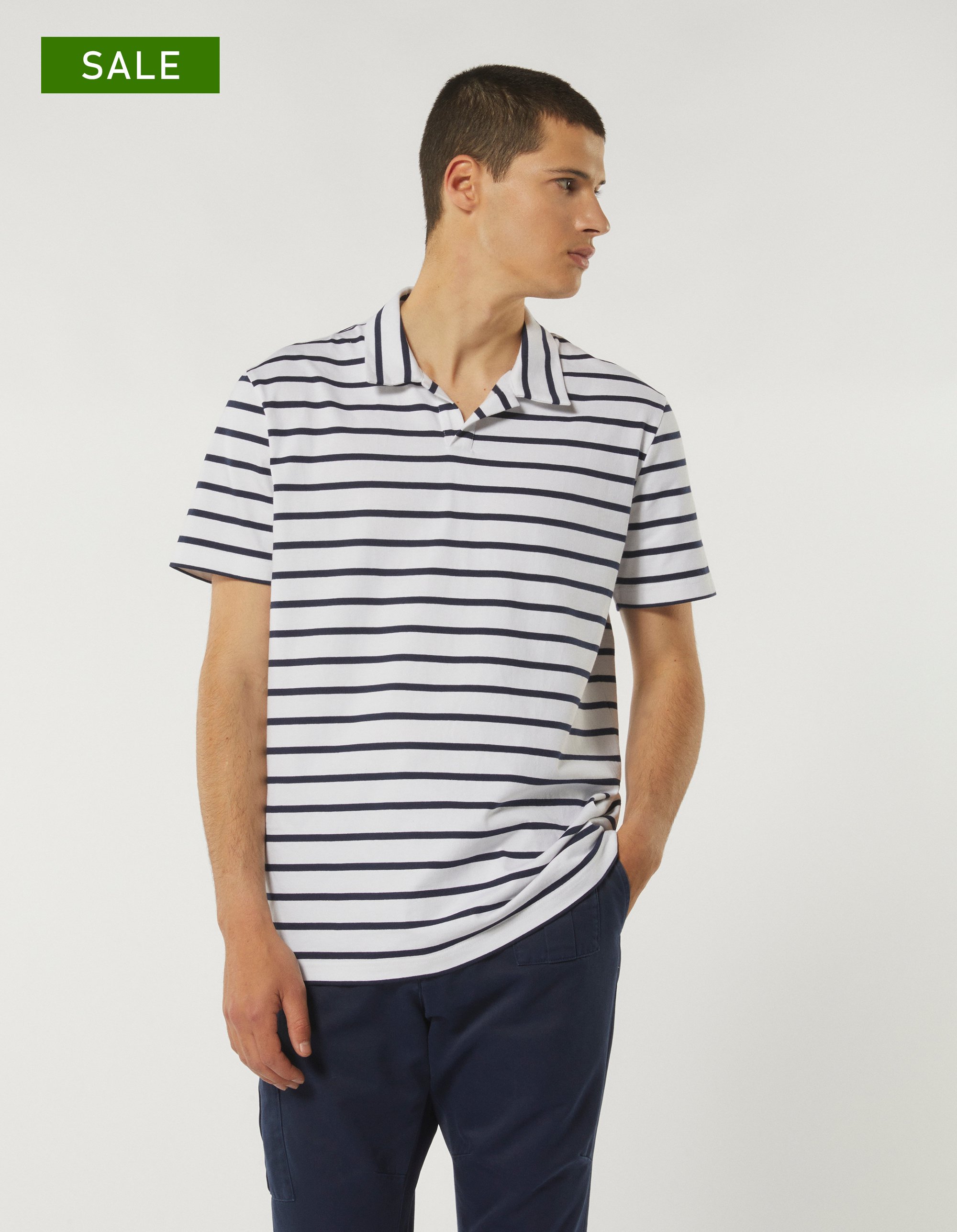 DONDUPshort-sleeve stripe polo shirt