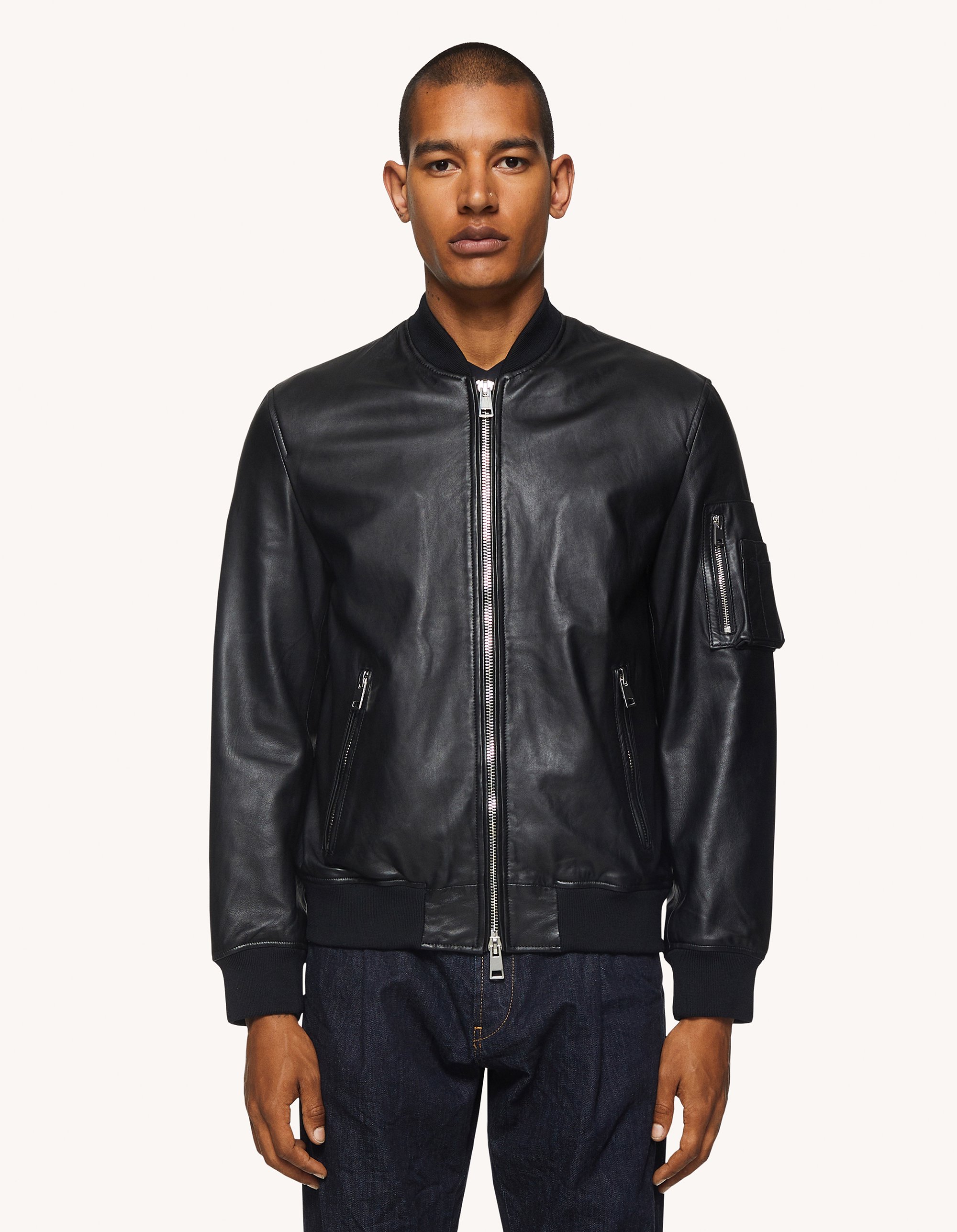 DOONDUPBomber jacket nappa leather