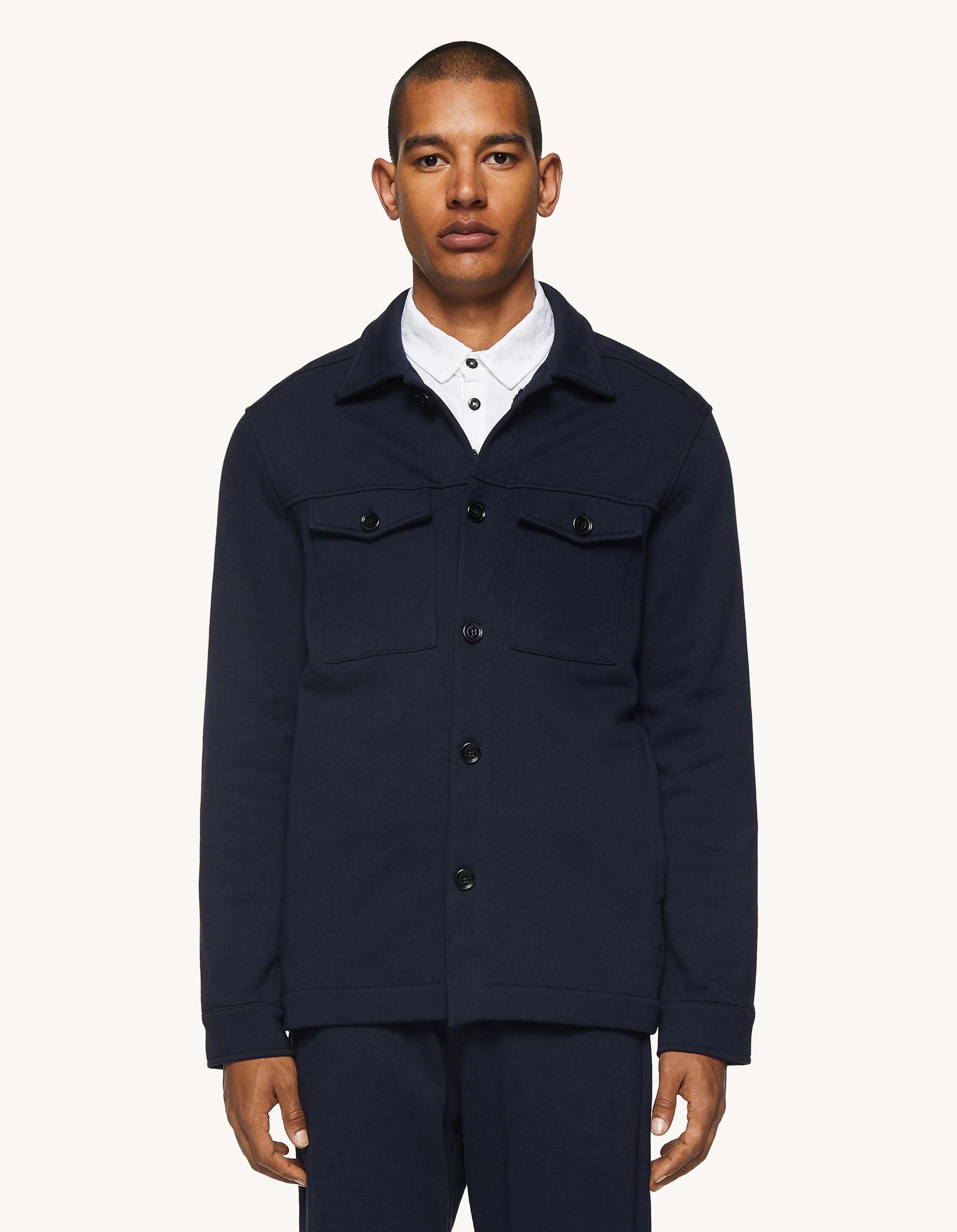 DONDUP ドンダップ　ナポレオンコート　M カシミア ネイビー ダッフルコートレーヨン混 男女兼用|【トンボ公式オンラインモール】