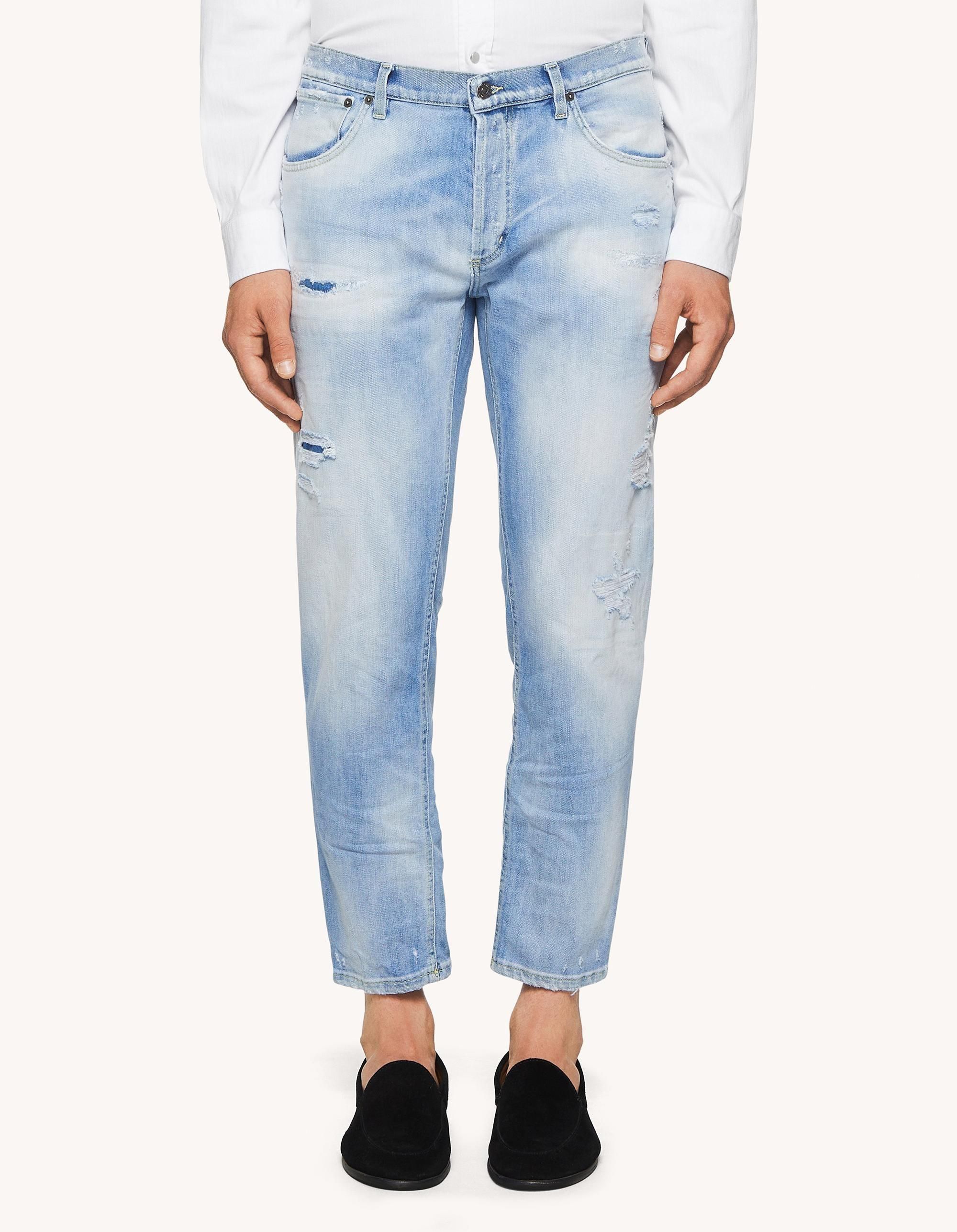 【DONDUP】Brighton carrot-fit stretch denim