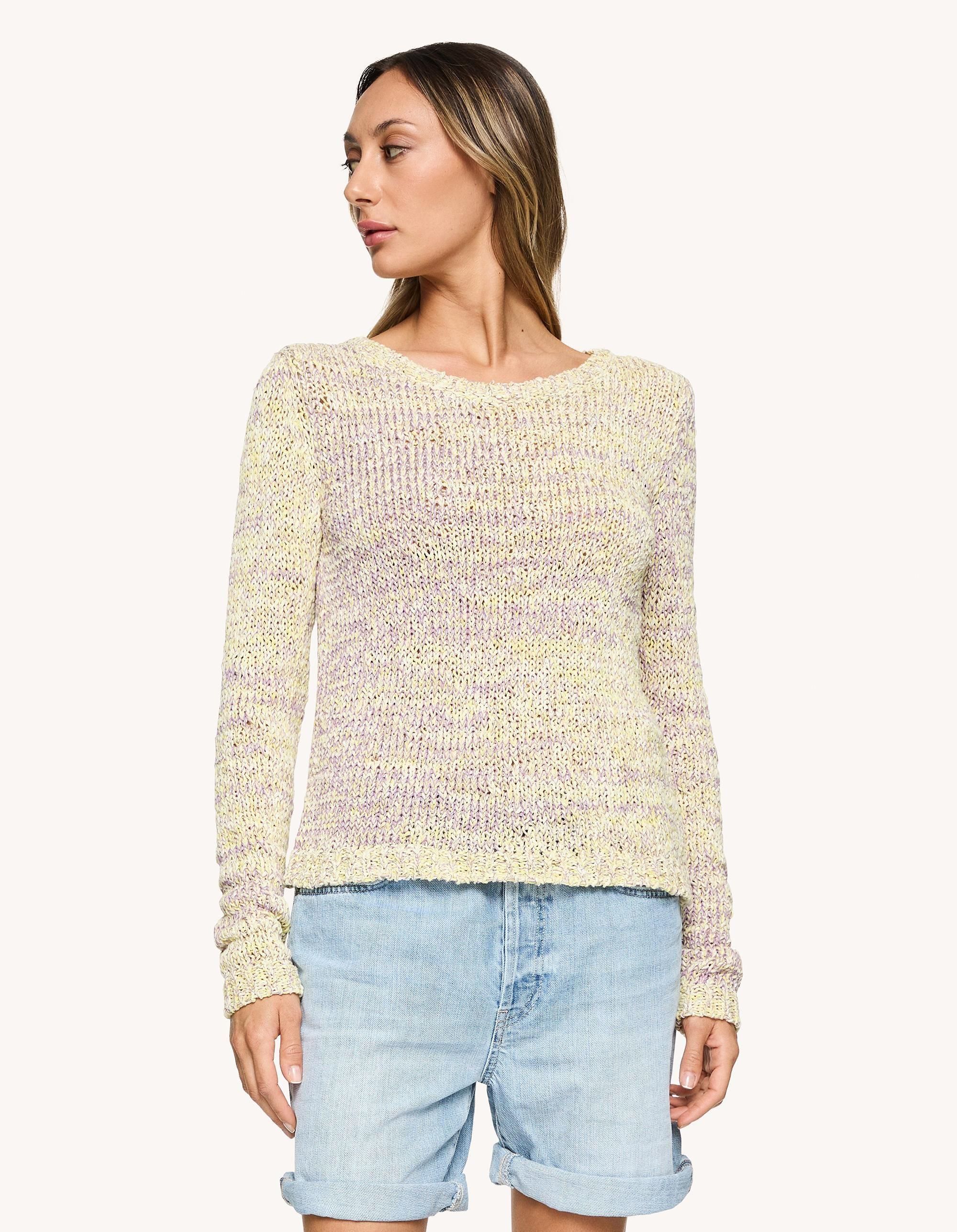 DONDUPCrew-neck mouline jumper