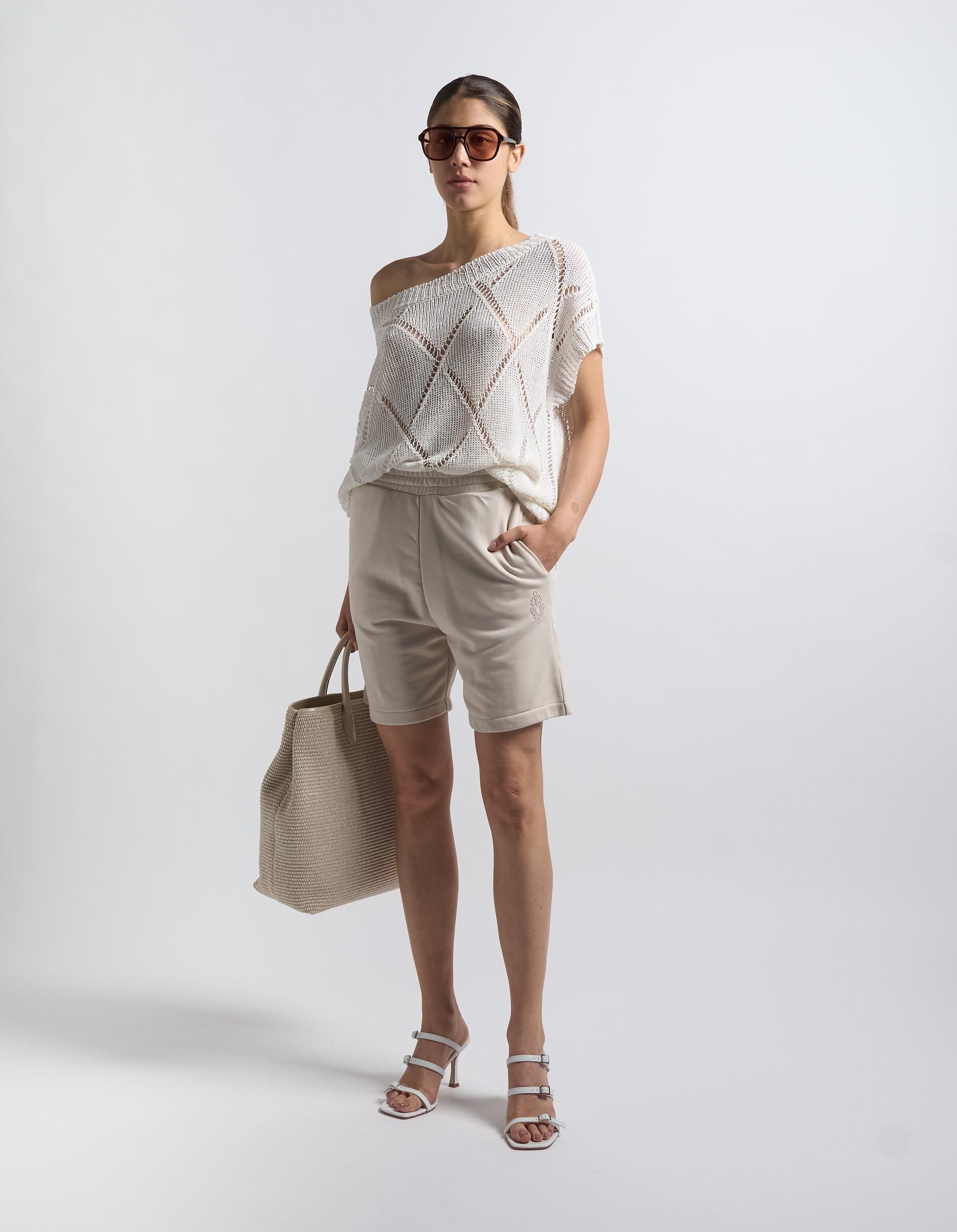 【DONDUP-WOMEN】ショーツ スウェットパンツ