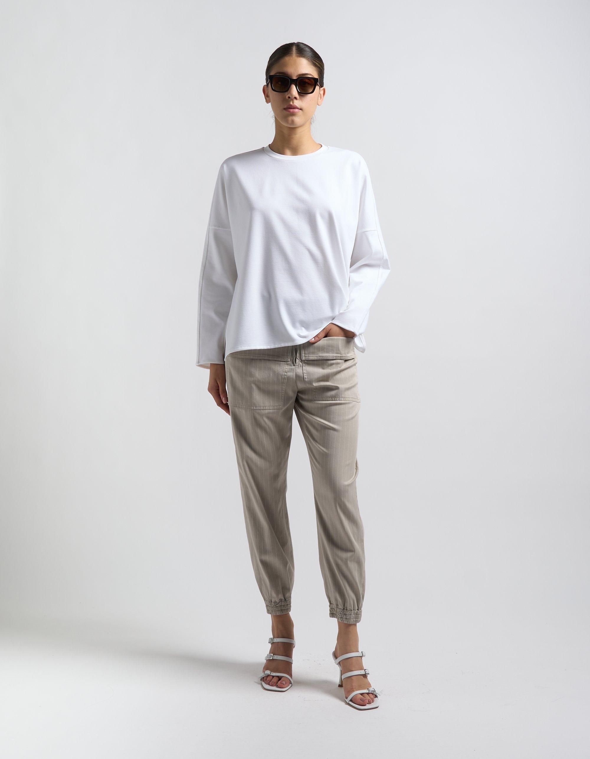 【DONDUP-WOMEN】クルーネック スウェット 2色