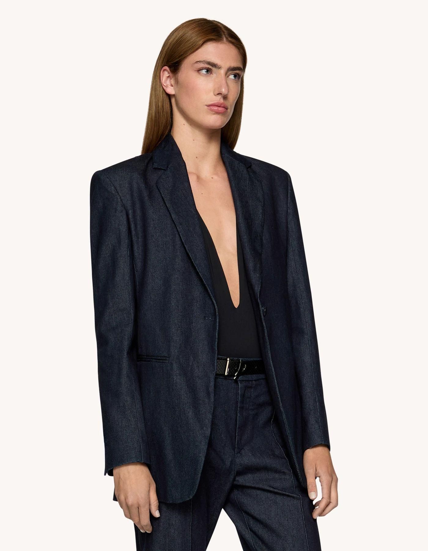 DONDUP-WOMENۥꥸåɥǥ˥ 󥰥֥쥹ȥ֥쥶