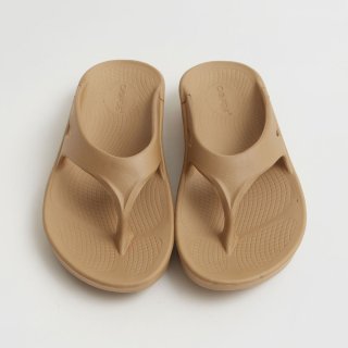 OOFOS RECOVERY SANDALS(BEIGE)
