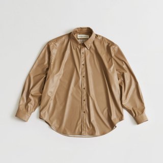 ＜WEB先行予約＞SYNTHETIC LEATHER SHIRT