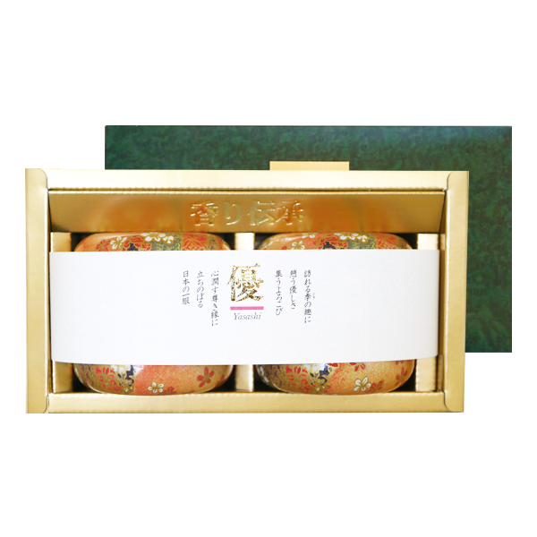 かおり なつめ缶 煎茶・玉露セット