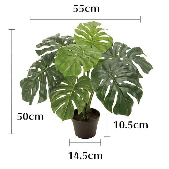観葉植物 モンステラポット50cm アーティフィシャルフラワー