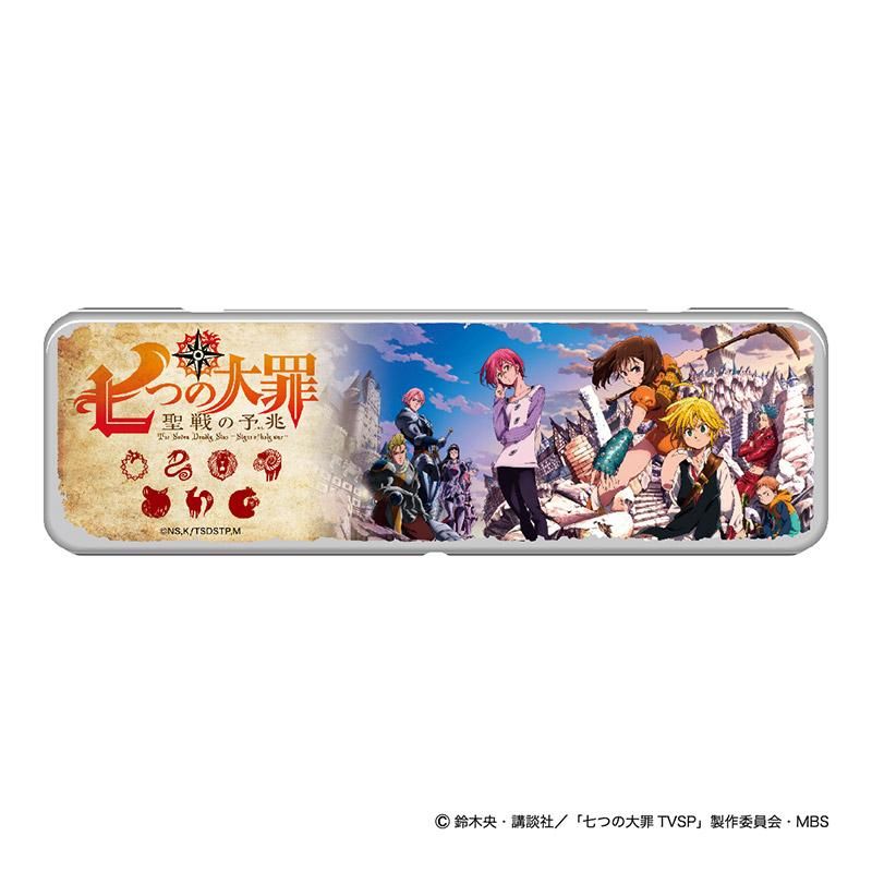 七つの大罪 キャラクター缶ペンケース pアニメストア 七つの大罪 キャラクター缶ペンケース pアニメストア