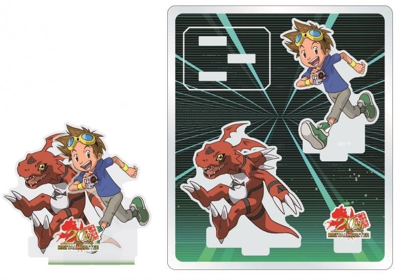 デジモン20thAnniversary アクリルフィギュア 【啓人&ギルモン デジモン20thAnniversary アクリルフィギュア 【啓人&ギルモン