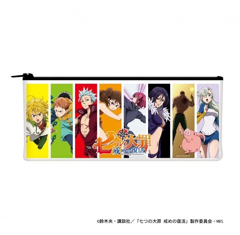 七つの大罪 戒めの復活 ペンケース pアニメストア 七つの大罪 戒めの復活 ペンケース pアニメストア