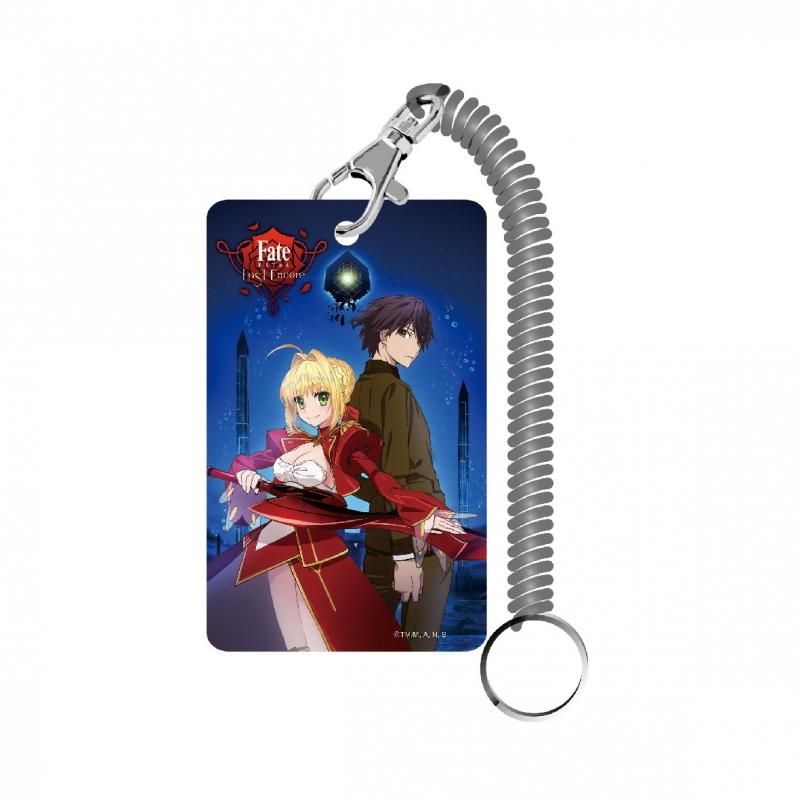 Fate Extra Last Encore パスケース キービジュアル pアニメストア Fate Extra Last Encore パスケース キービジュアル pアニメストア