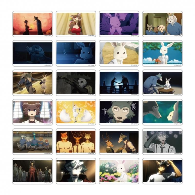 Beastars ビースターズ トレーディング長方形缶バッジ 全24種 pアニメストア Beastars ビースターズ トレーディング長方形缶バッジ 全24種 pアニメストア