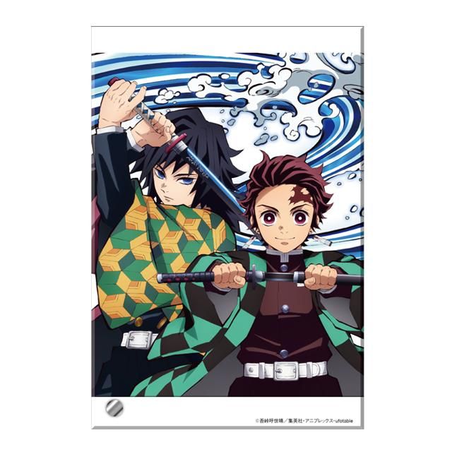 鬼滅の刃 アクリルプレート 竈門炭治郎と冨岡義勇 pアニメストア 鬼滅の刃 アクリルプレート 竈門炭治郎と冨岡義勇 pアニメストア