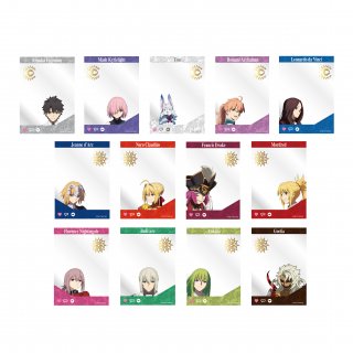Fate/Grand Order -終局特異点 冠位時間神殿ソロモン-　トレーディングSNSカード　全13種　コンプリートセット