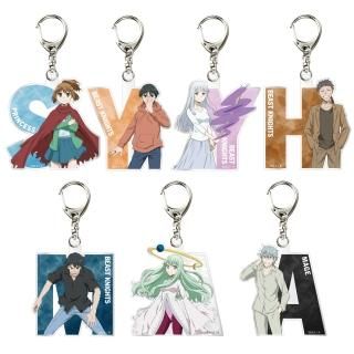 惑星のさみだれ　トレーディングイニシャルキーホルダー　全7種