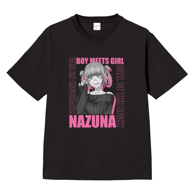 TVアニメ『よふかしのうた』 ビッグシルエットTシャツ 描き TVアニメ『よふかしのうた』 ビッグシルエットTシャツ 描き
