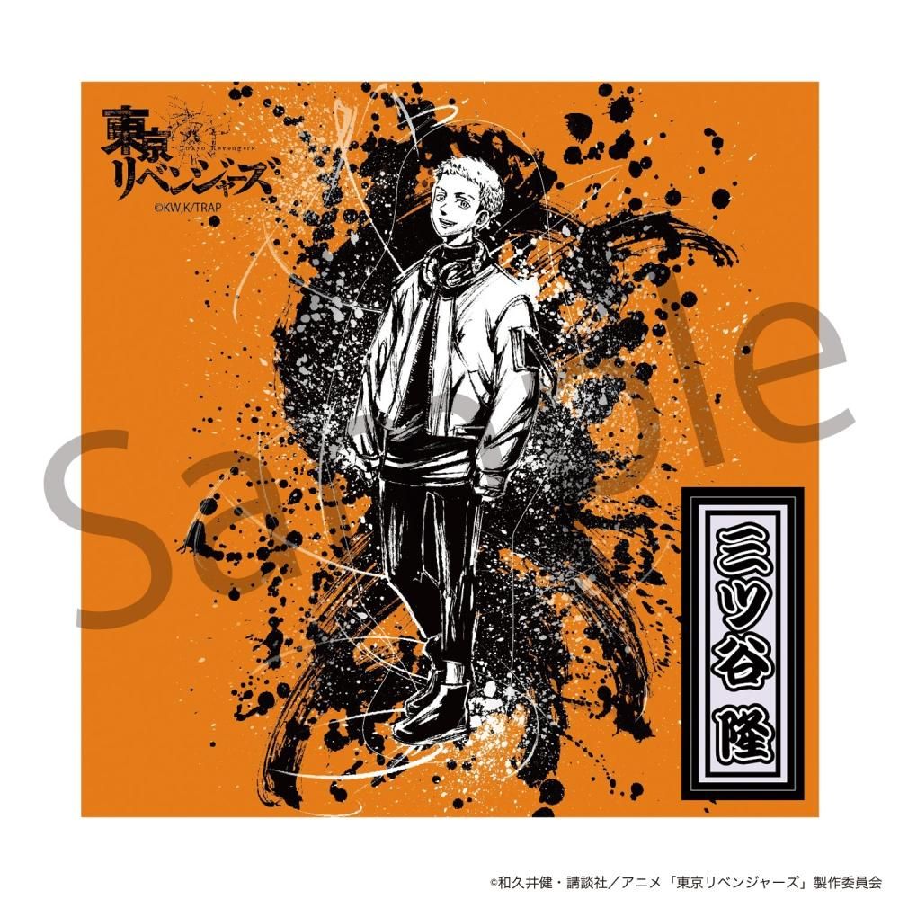 東京リベンジャーズ 墨絵メタルステッカー 三ツ谷 - Pアニメストア