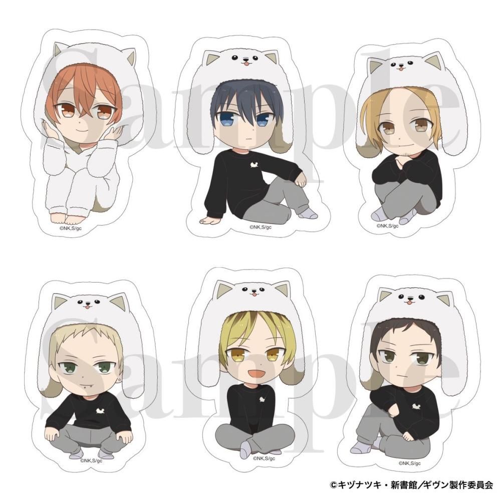 定番の中古商品 映画 ギヴン 柊mix」 ステッカーセット - Pアニメストア アニメ