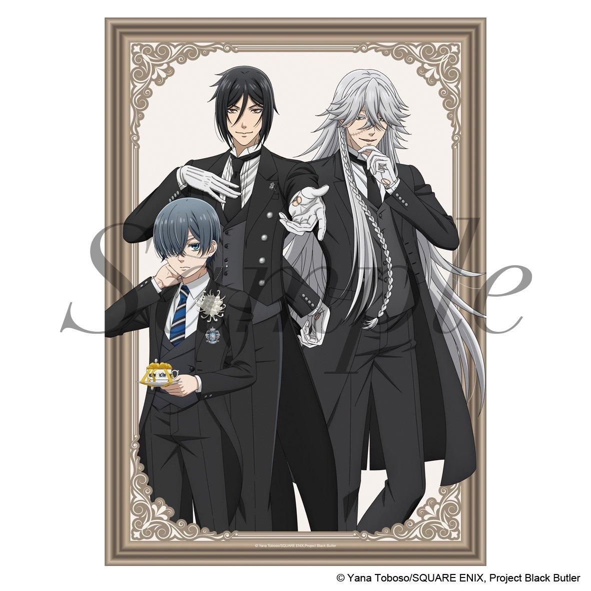 黒執事 キャンバス アニメ『黒執事 -寄宿学校編-』キャンバス 描きおろしver. - P