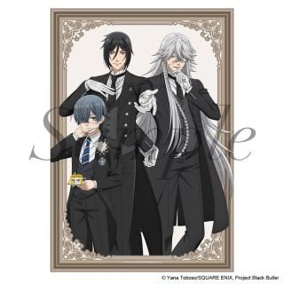 黒執事　寄宿学校編　ジュエリー加工 缶バッジ セバスチャン TVアニメ『黒執事 -寄宿学校編-』 缶バッジ セバスチャン