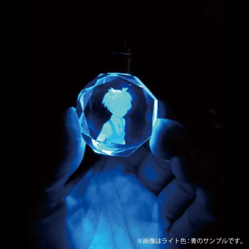 暗殺教室 LED クリスタル キーホルダー 殺せんせーVer - P