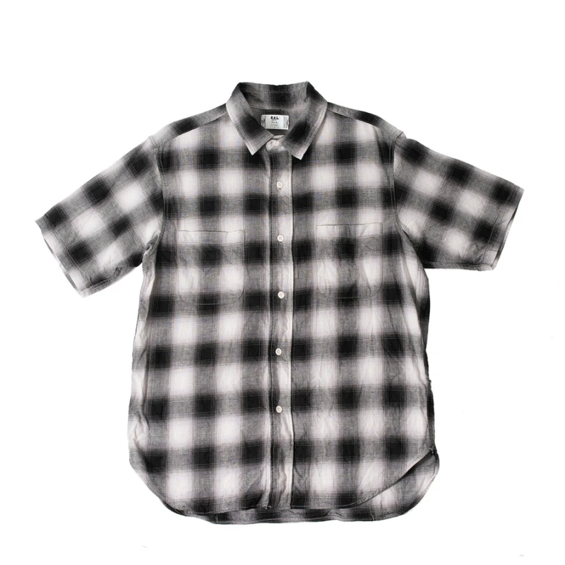 ral/Player Short Sleeve Shirt Ombre Check