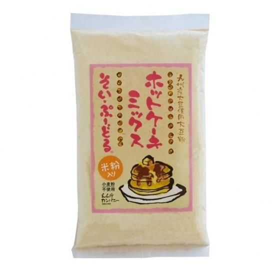 そい ぷーどるホットケーキミックス 米粉 0ｇ 全粒大豆粉で低糖質 そい ぷーどるライフ れんげ カンパニーのオンラインショップ