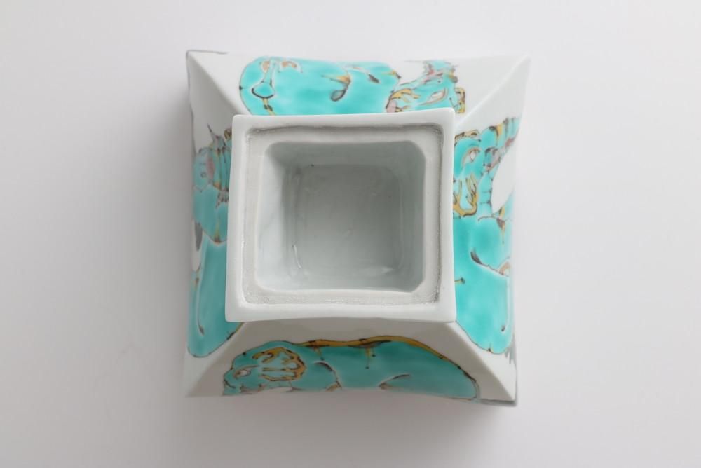 神象の絵 香炉 - 石川の伝統工芸 九谷焼作家通販サイト