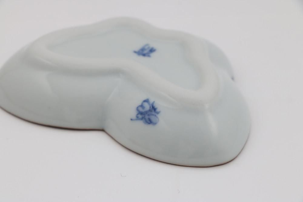 九谷　蝶形　変形豆皿　アンティーク 九谷 蝶形 変形豆皿 アンティーク