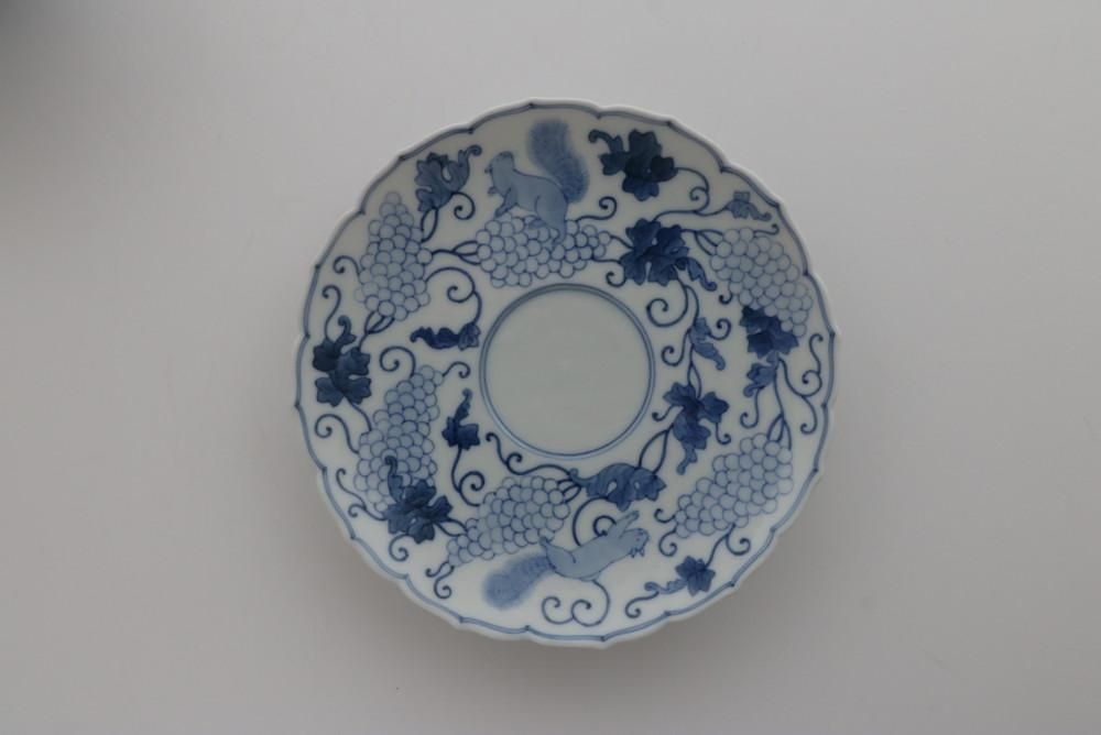 九谷焼　後上俊香(俊子)作　色絵　銘々皿　5客　共箱　M　R6010 一覧