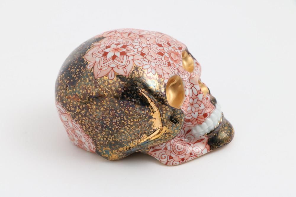 酒盃 髑髏 - 石川の伝統工芸 九谷焼作家通販サイト｜ギャラリー結