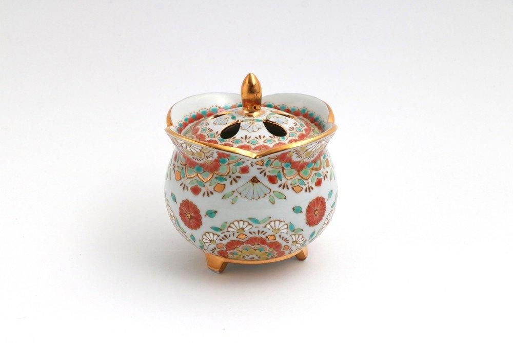 禅 香炉 美人像 細工 工芸品 置物 民芸職人手作りe（工芸的美