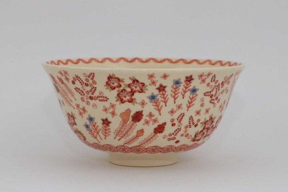 稀少　加賀久谷 谷口製　細密人物往来図(内絵 景色図)　煎茶用茶巾 1200px-Hasegawa_Tohaku,