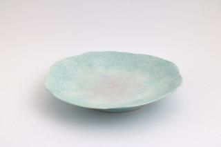 九谷焼　作家作品　谷敷正人　雅彩双鶴紋　花瓶 谷敷 正人 YASHIKI MASATO - 九谷焼作家 - 九谷焼 山口陶業社
