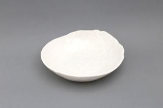 丸皿 草花文 no.1