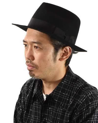 Dry Bones 『 Wool Fedora Hat 』 BLACK - Goody Goody ONLINE STORE