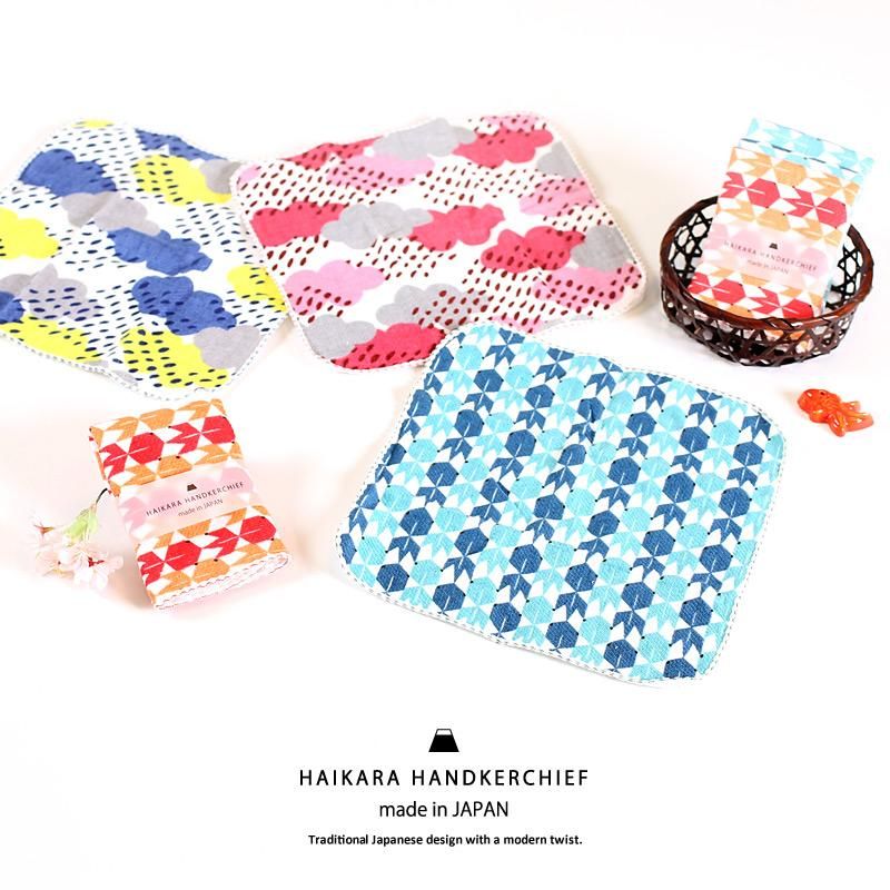 HAIKARA HANDKERCHIEF ハイカラハンカチーフ（kontex コンテックス） - 灰甚（Haijin）ME/KI/KI