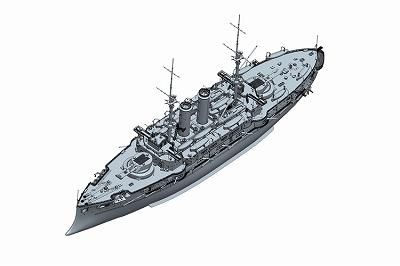ウェーブ】BB001)1/200 戦艦 三笠 - ホビーボックス