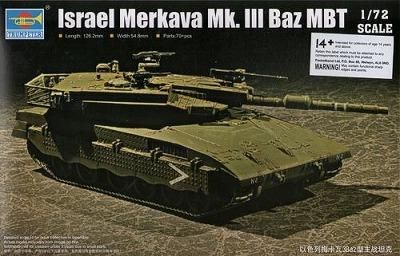 トランペッター】07104)1/72 IDFメルカバ Mk.3 Baz MBT - ホビー トランペッター】07104)1/72 IDFメルカバ Mk.3 Baz MBT - ホビー