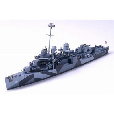 タミヤ】WL907) 1/700 WL162 アメリカ海軍 フレッチャー級駆逐艦 DD