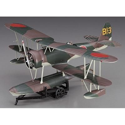 ハセガワ】JT97)1/48 中島 E8N1 九五式一号水上偵察機 - ホビー