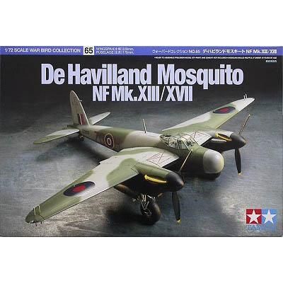 タミヤ】60765)1/72 デ・ハビランド モスキート NF Mk.XIII/XVII タミヤ】60765)1/72 デ・ハビランド モスキート NF Mk.XIII/XVII