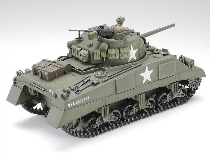 タミヤ】35190)1/35 アメリカ M4シャーマン戦車 (初期型) - 福岡