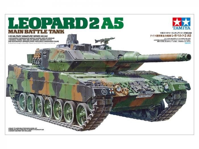 タミヤ】35242)1/35 ドイツ連邦主力戦車レオパルト2 A5 - 福岡の