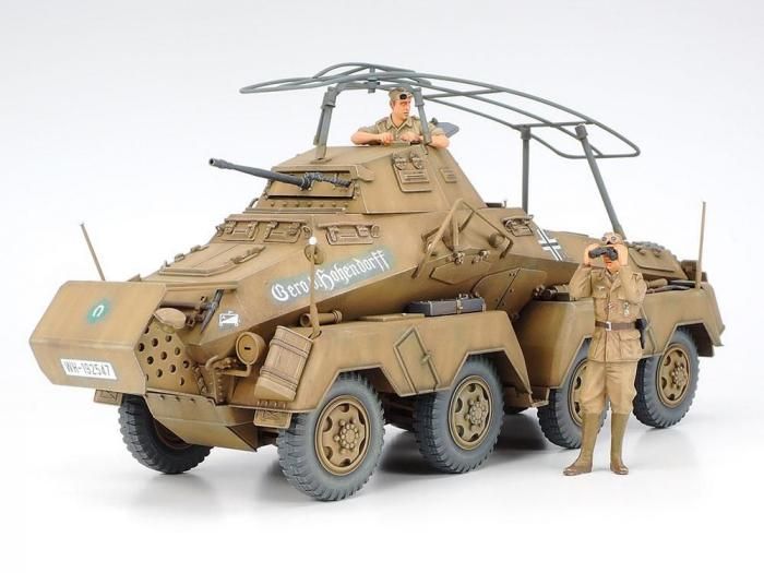 タミヤ　アフリカ戦線　1/35 タミヤ】35297)1/35 ドイツ 8輪重装甲車 Sd.Kfz.232 