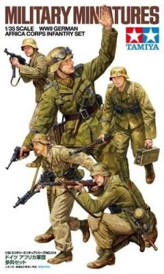 (未使用･未開封品)　タミヤ 1/35 ミリタリーミニチュアシリーズ No.314 ドイツ陸軍 アフリカ軍団 歩兵セット プラモデル 35314 7z28pnb ドイツ アフリカ軍団 歩兵セット (プラモデル) - ホビーサーチ