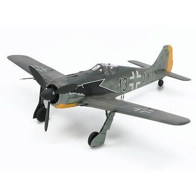 タミヤ1/48「フォッケウルフFw190A3」完成品 タミヤ】61037)1/48 フォッケウルフ Fw190 A-3 - 福岡の