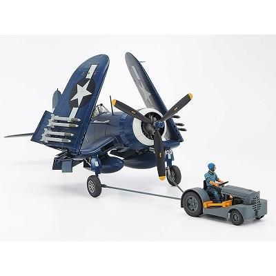 タミヤ】61085)1/48 ヴォート F4U-1D コルセア モトタグ牽引