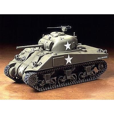 アメリカ M4シャーマン戦車(初期型)と兵士さん 1/35